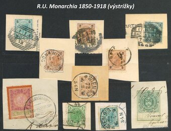 Poštové známky, filatelia: RU mon.. a ČSR 1850-1944 - 10