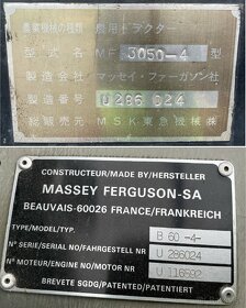 Traktor Massey Ferguson - 10