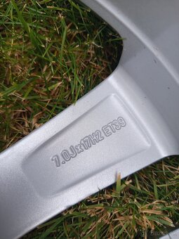 Alu Disky Seat R17 5x112 Et39 7J Škoda Audi Volkswagen - 10