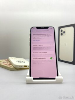 iPhone 11 PRO SILVER NOVÁ BATÉRIA 100% - 10