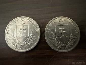 Slovenský Štát mince a najlacnejsia 1KS 1944 - 10