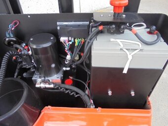 Ručne vedený el.vysokozdvižný paletový vozík Heli1,2t.nový - 10