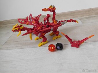 Bakugan drak červený-  30 cm, - 10