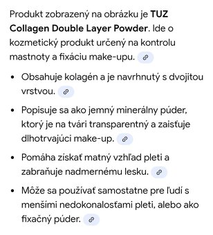 Kolagénovy púder s minerálmi - 10