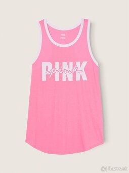 Victoria’s Secret PINK ružove tričko L - 10