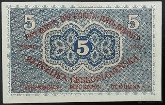 BANKOVKY IV. ČSR PRVÁ REPUBLIKA- I. EMISIA ROK 1919 - 10