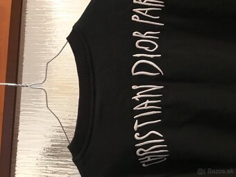 CHRISTIAN DIOR black damska mikinka S/M - 10