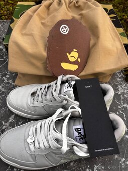 bape sta text code (grey) - 10