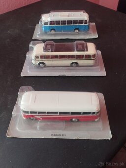 Modely autička kovové mierka 1:43 zbierka 72 ks - 10