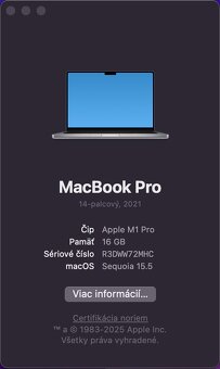 Apple macbook M1 PRO - 10