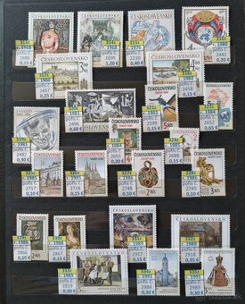 Poštové známky Československo - 10