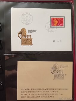 Album Švajčiarsko FDC - 10