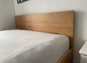 Dubová posteľ 180x200cm - 10