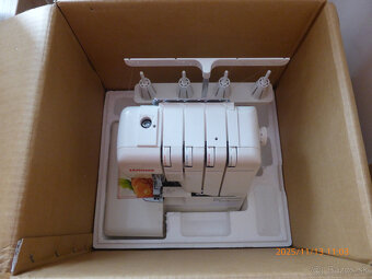 Predám obnitkovací a šijací stroj Janome 504-D - 10