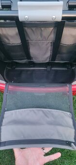 Hamax Outback cyklovozík pre 2 deti TOP stav, komplet výbava - 10