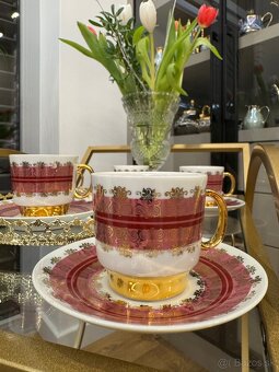 Retro šálky z luxusnej edície  Chodov ČSSR ako nové - 10