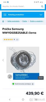 Práčka Samsung - 10