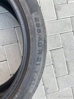 Letné pneu 255/40 R21 Y XL continental 7mm - 10