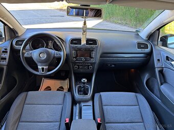 VOLKSWAGEN GOLF VI 1.6TDI COMFORTLINE NAVI+SENZORY+R17 ELEKT - 10