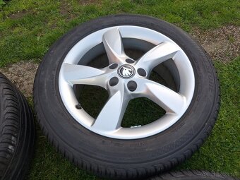 17" ALU or AUDI/ŠKODA/VW 5x112 + letné 215/55 r17 7,5 mm - 10