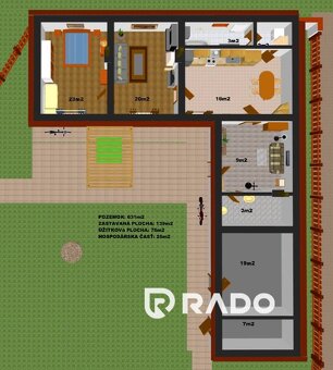 RADO ǀ Reality ponúka na predaj dvojizbový RD v obci Borský - 10
