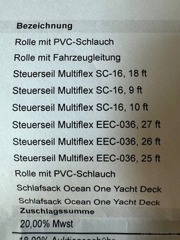 MULTIFLEX Kábel na ovládanie motora - 10
