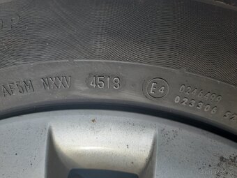 PLECHOVE DISKY 5x112r16 obuté zimné pneu - 10