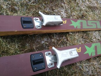 Staré drevené retro bežky VISU SPORT-USSR... - 10