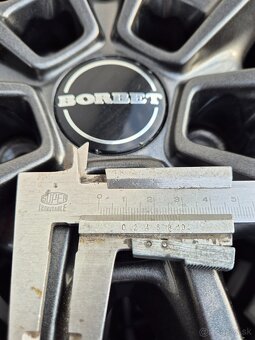 Zimná sada 5x112 R17 ET43 Borbet Škoda Seat Volkswagen - 10