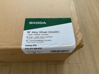 Gigaro Silver 5x112 R18 7,5Jx18 ET40 Škoda Kodiaq 2 NOVÉ - 10