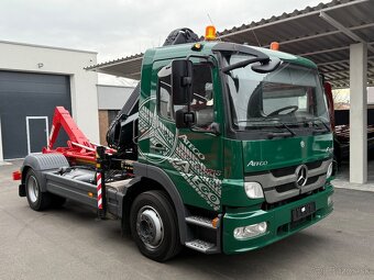MERCEDES-BENZ ATEGO 1218 HÁKOVÝ NOSIČ 100 HYDRAULICKÁ RUKA - 10