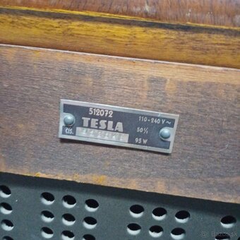 Tesla Tábor 2 – rádio + gramofón, neodskúšané - 10