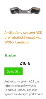 Worx Landroid M500 plus WR165E v plnej vybave a zaruke - 10
