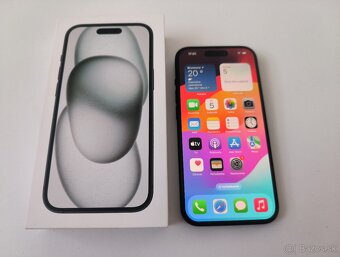 apple iphone 15 128gb Black / Batéria 100% - 10