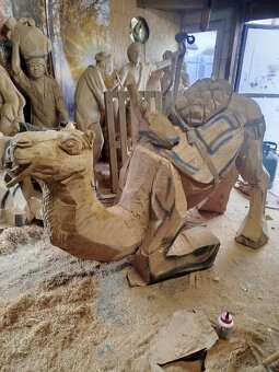 veľký drevený Betlehem - 10