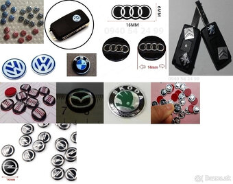 Nálepka - logo kľúča - 10