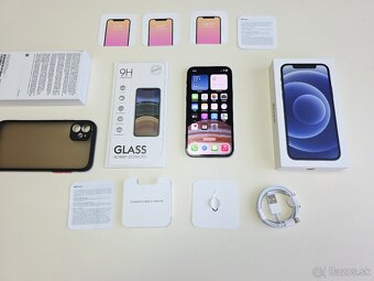 APPLE IPHONE 12 64GB BLACK ,BATERKA 100% - 10