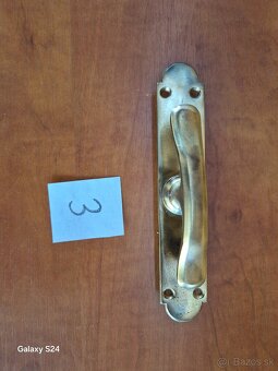 Mosadzné okenné kľučky - 10