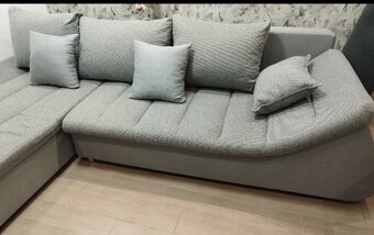 Rohová vaňa, koberec 120x160cm a rozkladacia pohovka - 10