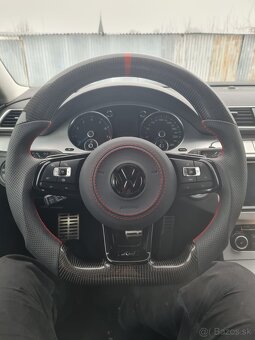 VOLANT VOLKSWAGEN R RLINE GTD GTI - KOZA / KARBÓN - 10