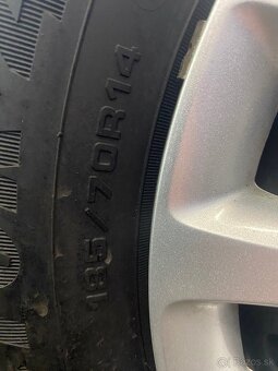 4x100 R14 5,5J ET39 Opel Corsa D + 185/70 R14 GoodYear - 10