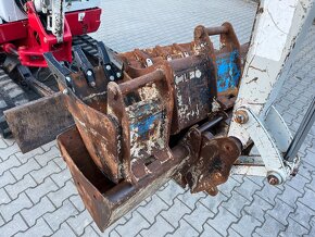 Minibager minirypadlo Takeuchi TB228, Kubota JCB Yanmar - 10