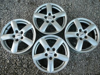 4 kusy 16 DISKY 5x112 R16 6Jx16H2 ET48 originál Skoda octavi - 10