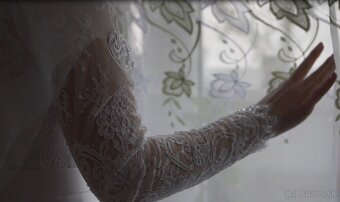 Svadobné šaty na predaj - 10