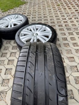 VW elektróny R17 5x112 s letnými pneumatikami 225/45 R17 - 10