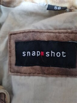 dlhý pánsky čierny kožený kabát - veľkosť XL/XXL - 10