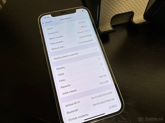iPhone 12 Pro 128Gb White 100% Zdravie Batérie - 10