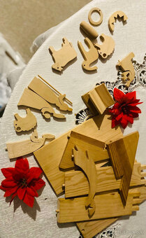 starý drevený betlehém - 10