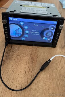 Autorádio 2DIN - 7” dotykový display - 10