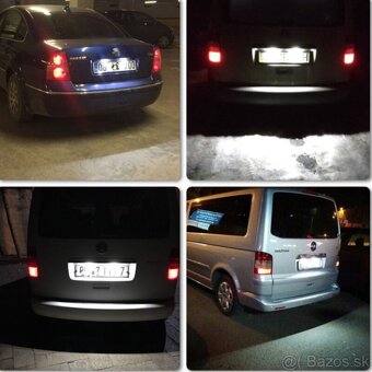 LED OSVETLENIE ŠPZ EVČ ZNAČKY - BIELE - 10